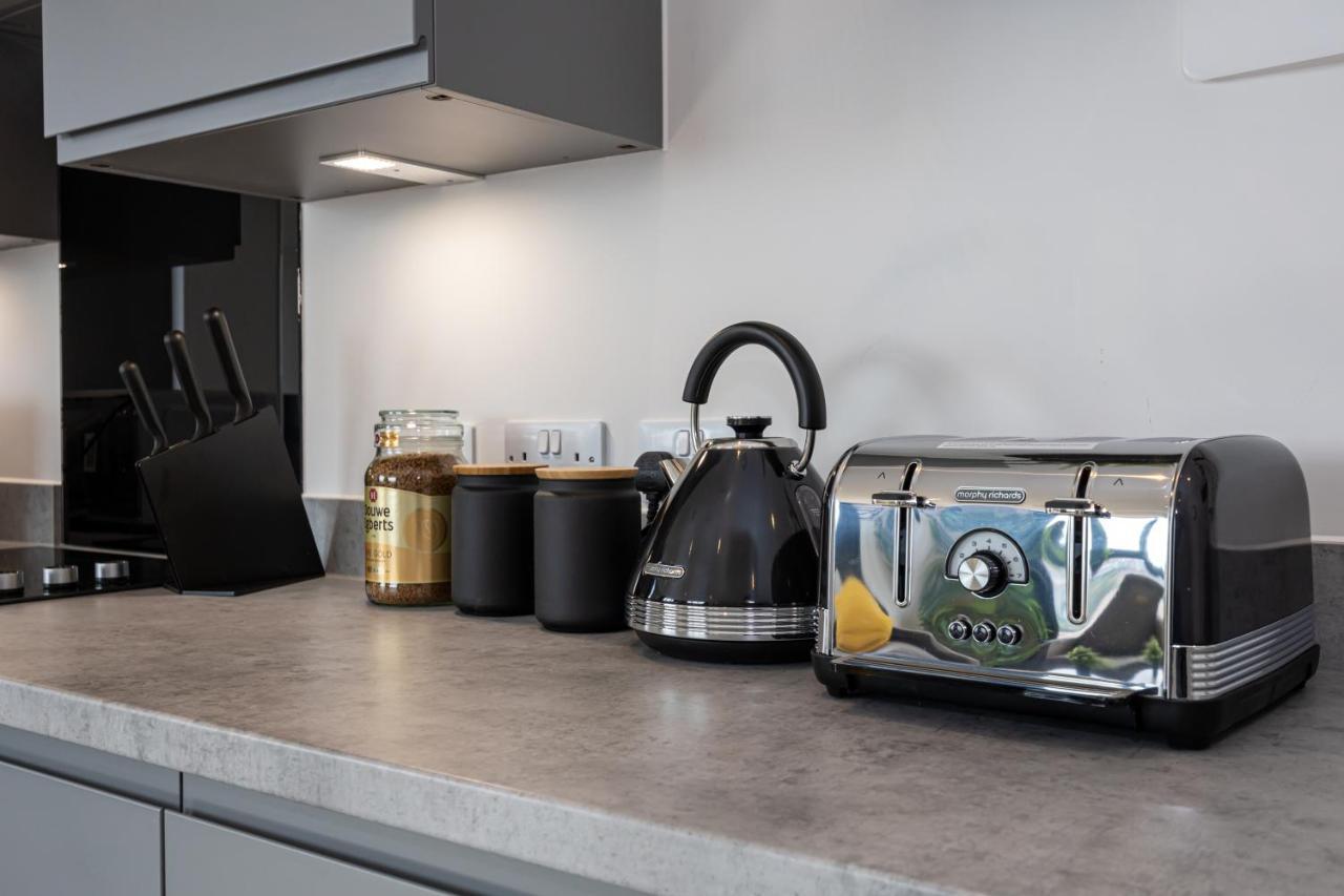 Contemporary 3 Bedrooms Apartment Manchester City 외부 사진